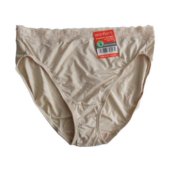 Warner's Intimates & Sleepwear Warners Panty Fashion Scoops Hi Cut